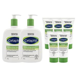 [세타필][Cetaphil] 세타필 모이스춰 라이징 로션 대용량 591ml 2개+크림 50g 5개