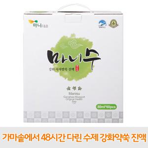 [강화쑥마니] 마니수 강화사자발쑥 진액 오리지널  80mlx60포 /본사직배