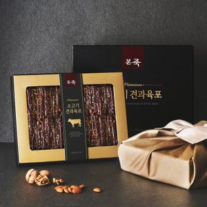 [본죽] 프리미엄 소고기 견과 육포 선물세트 300g