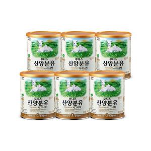 NEW 일동후디스 산양분유 시그니처 400g 1단계 6캔