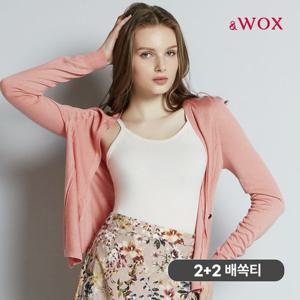 &WOX 2+2 코튼 노캡 배쏙티 런닝형 여성 보정속옷