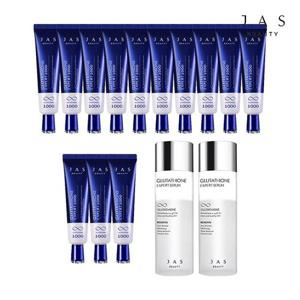 [쟈스]쟈스 글루타치온 크림 30ml x13 + 세럼 130ml x2 /홈쇼핑패키지