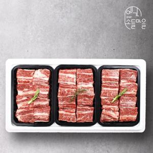 [예가소들마을] 한우 1등급 명품 갈비세트 1호 1.8kg (찜갈비600g x 3팩)