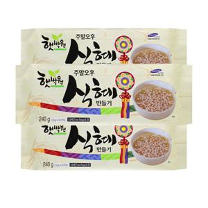 주말오후식혜만들기 240g(30gx8티백)x3개