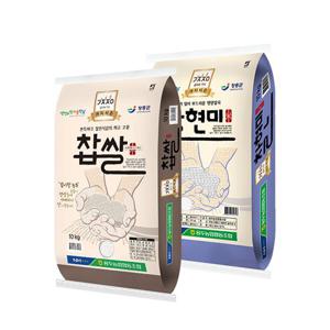 [용두농협] 찰진 찹쌀 10kg + 찰현미 10kg