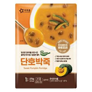 아워홈 단호박죽 270g x 4개 즉석식품 레토르식품