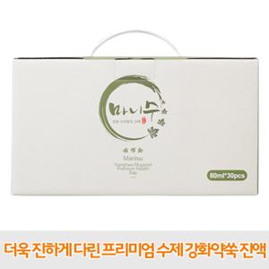 [강화쑥마니] 마니수 강화사자발쑥 진액 프리미엄 30팩x1박스 /본사직배