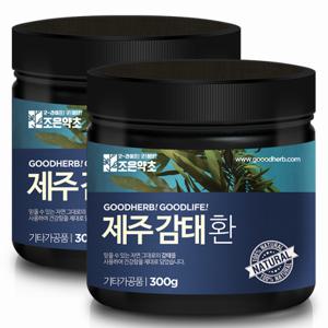 조은약초 프리미엄 감태환 300g x 2통구성 (총600g)