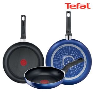 [TeFal] 테팔 팬&냄비 PTFE 미드나잇 블루 3종세트 (프라이팬 20cm + 26cm + 28cm)