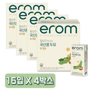 이롬황성주 무가당두유 190ml x 64팩