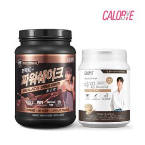 [칼로바이] 퍼펙트 파워쉐이크 아이솔레이트 초코맛 1kg+다밀 뉴트리션 대용량 오곡맛 1통