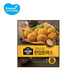 동원 퀴진 크리스피 한입 돈까스 450g 3개