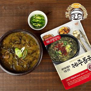 [제주푸드마씸] 제주해녀가 만든 제주몸국 500g x 4 (제주산 모자반/돼지등뼈 함유)