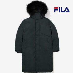 FILA 휠라 HC29 구스 롱다운 점퍼 킹덤 코트 남성용 FS2DJE4204M-DGY