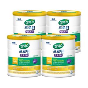 셀렉스 코어프로틴 락토프리 570g 4캔 분리유청단백질 락토프리단백질