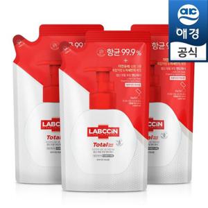 랩신 토탈핸드워시 450ml(리필)x3개