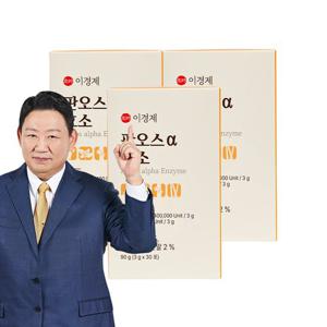 이경제 판오스 알파 효소 3박스 (90포)