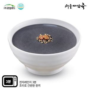 [서울마님죽]엄마의맛! 든든한 아침식사 흑임자죽500g*3봉[DO143]