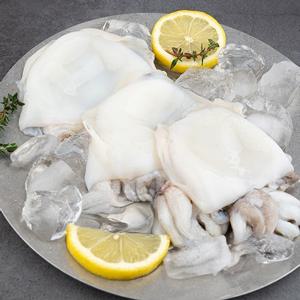 [자연맛남 갑오징어] 국내산 손질 꼬마 갑오징어 500gx4팩 (40미내외)