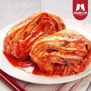 [마녀바스켓] 깔끔하고 매콤시원한 용김치 포기김치 10kg (찌개용, 반찬용)