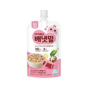 아이배냇 짜먹는 소고기 표고버섯 쌈배추죽 100G