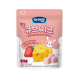 일동후디스 아이얌 한입큐브 치즈 딸기 20G