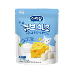 일동후디스 아이얌 한입 큐브 치즈 플레인 20G