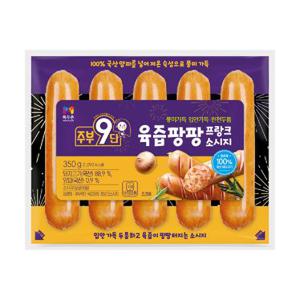 목우촌 주부9단 육즙팡팡 프랑크 350G