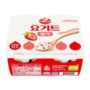 서울우유 요거트 딸기 85G*4