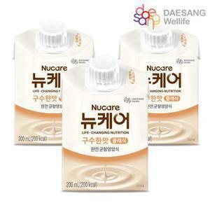 뉴케어 구수한맛 200ml x 30팩 / 클래식 아셉틱팩 환자식 균형영양식 식사대용 가장친숙한맛