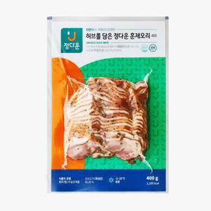 허브를 담은 정다운 훈제오리 (400G)