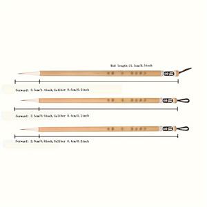 TEMU 젠얀 서예 및 묵 브러시 세트 - 3개의 전통 중국 미술 그림 브러시, 윤곽선 그리기용 전문 디테일 라이너 펜, 고급 늑대 및 염소 털 조합