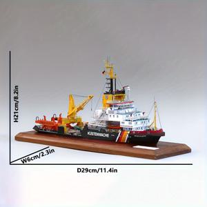 TEMU 1:250 멜룸 오염 모니터링 선박. 종이 모형 DIY는 직접 만들어야 합니다. 선박 모형 애호가를 위한 데스크탑 장식. 교육적이고 재미있는 전문적인 손공예
