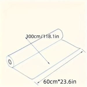 TEMU 1롤 60*300cm 화이트보드 벽지, 화이트보드 접착지, 정전기 흡착 화이트보드 벽지, 재사용 가능한 페인팅 보드, 탈착식 비점착식 건조 닦기 표면, 직접 매칭 텍스처 재료, 집과 사무실 장식용 쉬운 쓰기 및 닦기 화이트보드 종이