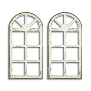 TEMU 2pcs Putuo Decor Farmhouse 창틀 벽걸이 신호, 제조 목재 장식적인 판, 다목적, 전기 필요 없음, 가정, 사무실, 스튜디오, 카페용 벽걸이