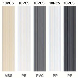 TEMU 플라스틱 용접봉 50개/100개 200mm 길이 ABS/PP/PVC/PE 용접봉 5x2mm 플라스틱 용접기 부속품