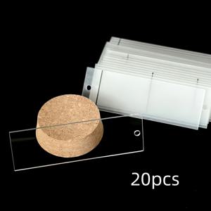 TEMU /100개, 아크릴 네임플레이트, 아크릴 웨딩 네임플레이트(구멍 포함), 직사각형 테이블 세팅 사인, 필기 서예용 플레이트, 손님 이름 특별 이벤트 장식, 웨딩 장식