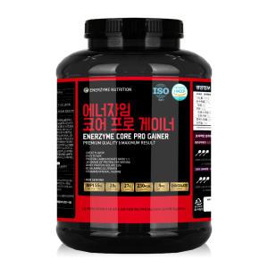 에너자임코어 WPI게이너 4kg 대용량 100%분리유청단백질보충제 식약처HACCP 프로틴쉐이크