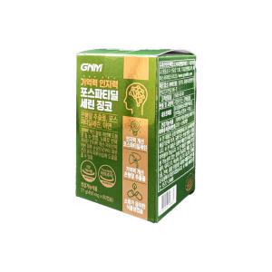 GNM자연의품격 기억력 인지력 포스파티딜세린 징코 450mg x 60캡슐 SI