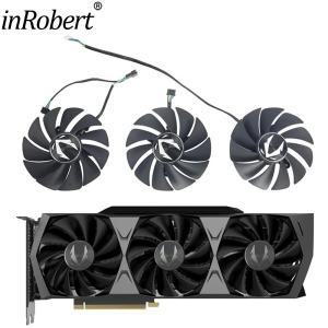 그래픽 카드 냉각 팬 교체, GA92S2U RTX 3070Ti ZOTAC 3080 트리니티 OC RTX3070 Ti, 87mm