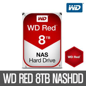 +WD공식인증셀러+ WD80EFZX 8TB RED NAS전용HDD MOD