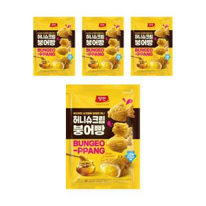 양반 허니슈크림 붕어빵, 300g, 4개