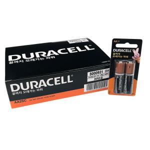 [건전지]듀라셀 DURACELL LR06 AA사이즈 알카라인 포장 40개입 1.5V