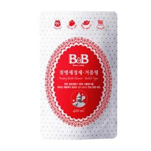 [RGP0R1RT]비앤비 젖병세정제 거품 400ml 리필 탕비 사무