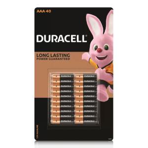 듀라셀(DURACELL) 알카라인 건전지 AA 40개