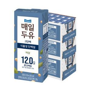 [매일][S]매일두유 고단백 190ml 72팩/식물성단백질/콩단백질