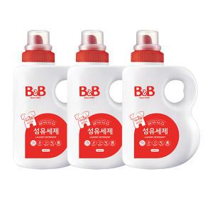 n비앤비 섬유세제(용기)1500ml 3개