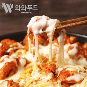 [와와푸드]100%국내산닭 춘천닭갈비 1kg+1kg (2건이상 구매시 모짜렐라 치즈)