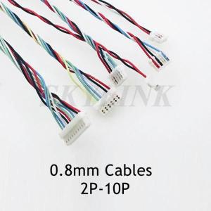 커넥터 싱글 엔드 케이블 와이어 피치 커넥터 0.8mm 32AWG 2P 개