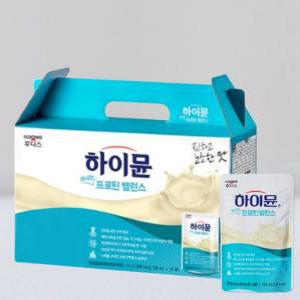 단백질 보충제 장민호 하이뮨 마시는 프로틴밸런스 125ml 24포 파우치 프로틴음료